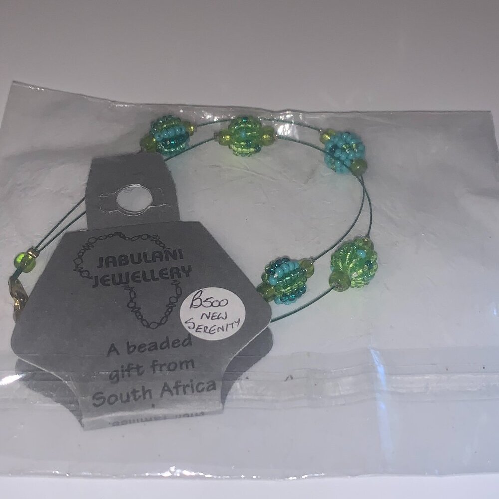 Jabulani Jewellery Beaded Bracelet From Africa NEW IN PACKAGE